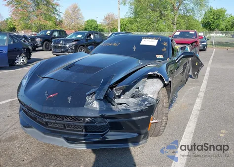 2017 Chevrolet Corvette Stingray z USA, uszkodzony, nr VIN 1G1YA2D74H5119714